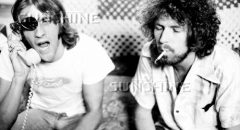 Glenn Frey & Don Henley of The Eagles at Glenn's LA house